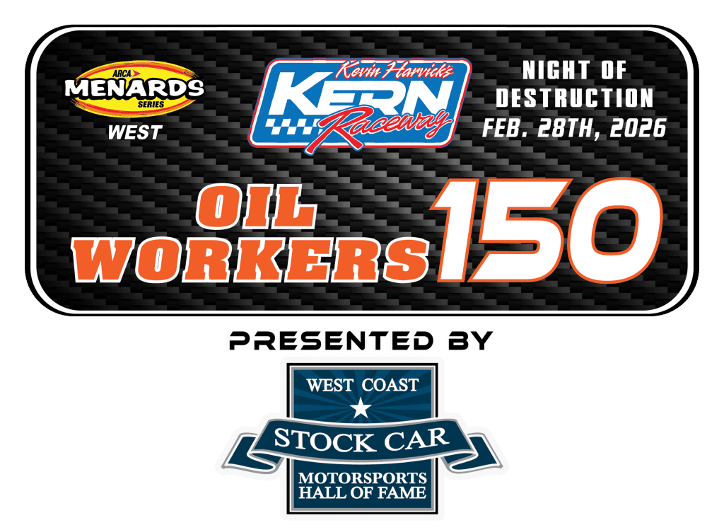 Banner ad for Old Workers 150 Presented by West Coast Stock Car Motorsports Hall of Fame